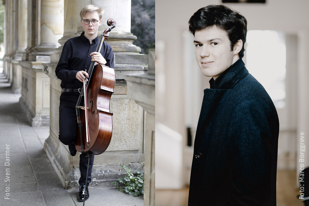 Duo-Abend | 20.01.2024 | Philipp Schupelius, Violoncello - Robert Neumann, Klavier | Fotos © Sven Darmer, Marco Borggreve Duo-Abend | 20.01.2024 | Philipp Schupelius, Violoncello - Robert Neumann, Klavier | Fotos © Sven Darmer, Marco Borggreve